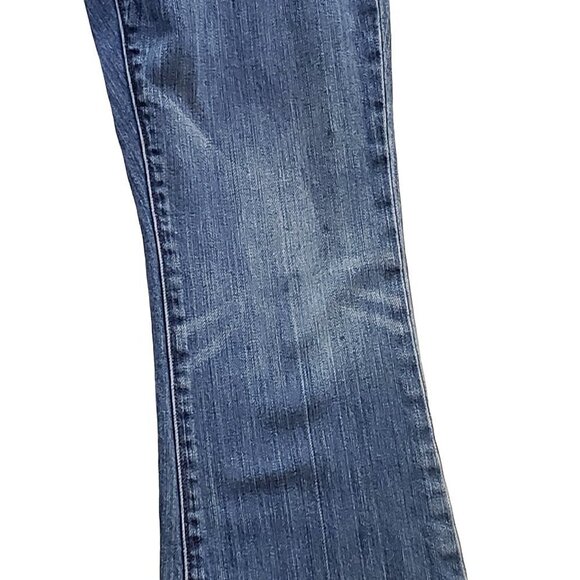 Lucky Brand 8/29 9 Sofia Bootcut Jeans Embroidered Pockets Blue - Picture 6 of 12